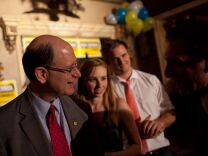 Democratic Representative Brad Sherman at the congressional race.
