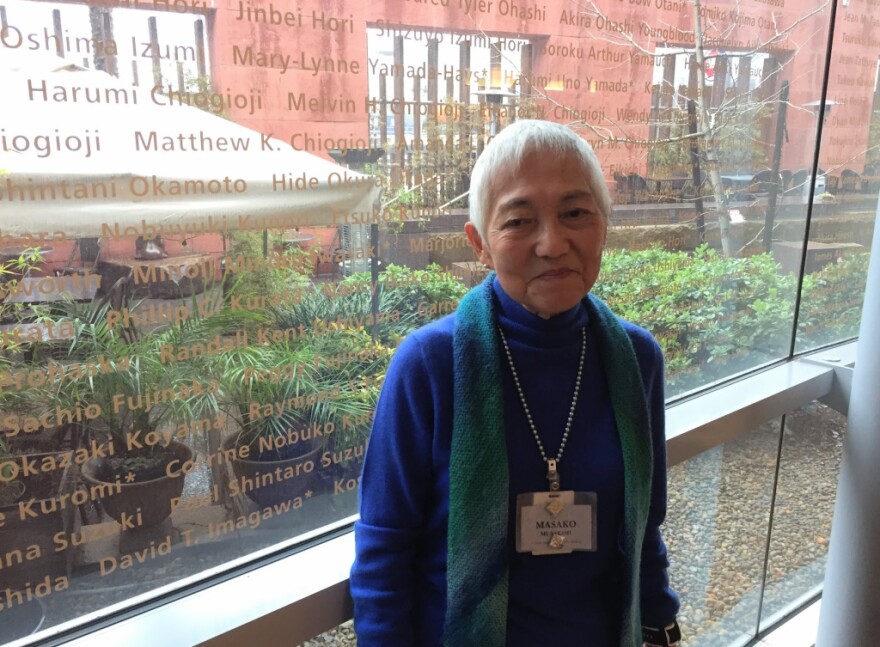Masako Murakami of Monterey Park said that the exhibition has helped her understand her parents' experience raising a family at an internment camp.