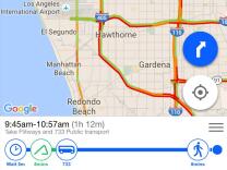 The new Go LA app integrates features of Google Maps but includes trip options using Uber, Lyft, motorcycle and many others.