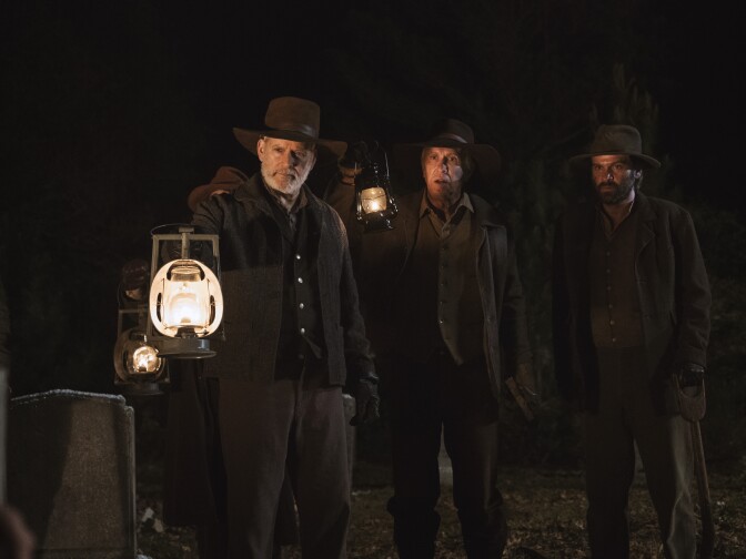 Campbell Scott, Steve Coulter and Benjamin Keepers in "Lore."