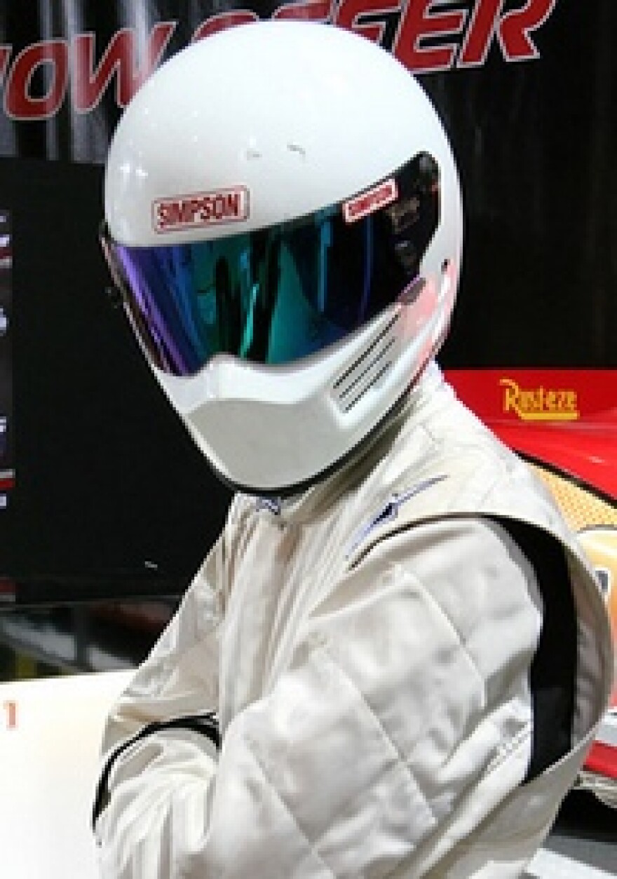 The Stig from BBC America's "Top Gear"