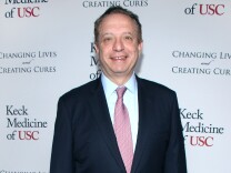 File: Carmen A. Puliafito, M.D., M.B.A. arrives at Changing Lives And Creating Cures Gala at The Beverly Wilshire Hotel on Thursday, Nov. 20, 2014, in Beverly Hills.