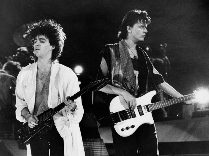 Duran Duran plays at the Forum in 1987. 
