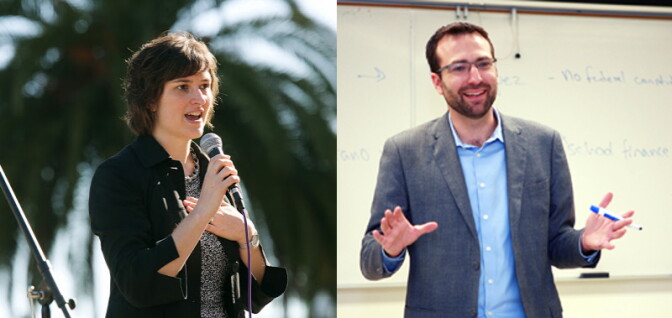 Democrats Sandra Fluke and Ben Allen will face one another in the November runoff for the state Senate seat in the 26th District. 