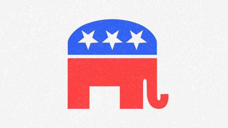The Elephant logo for the Republican Party
