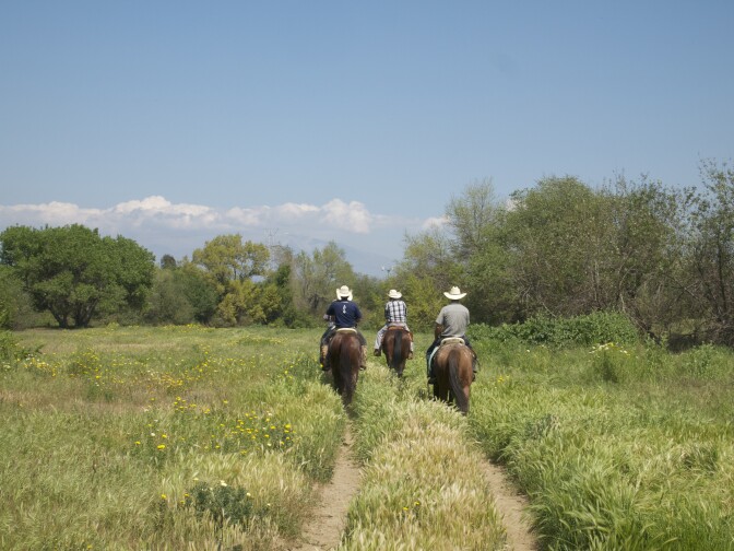 Some areas feel far away from Los Angeles.