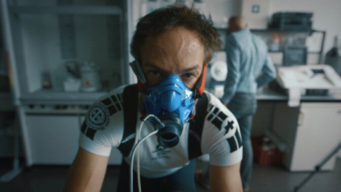 Bryan Fogel in "Icarus."