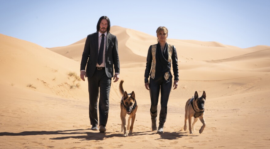 Keanu Reeves and Halle Berry star in John Wick Chapter 3: Parabellum