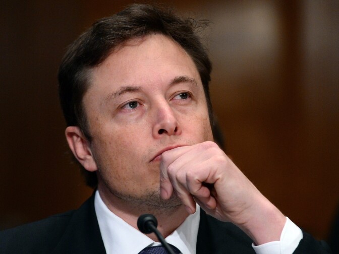 Elon Musk, Chief Executive Officer and Chief Designer of SpaceX.