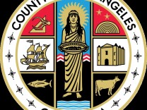 The current seal of Los Angeles County, California, e.g. "L.A. County seal", adopted by the Los Angeles County Board of Supervisors in September 2004.
