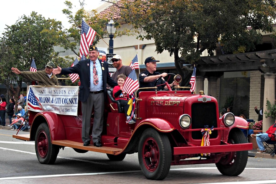 There are Veterans Day parades in Long Beach and the San Fernando Valley this weekend.