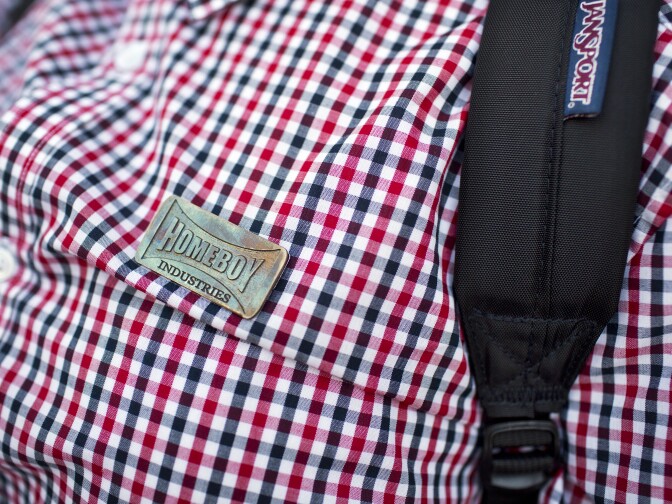 In January, Liliana Flores got a job at Homeboy Industries, an organization focused on recidivism among young offenders.