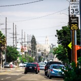 Los Angeles city street