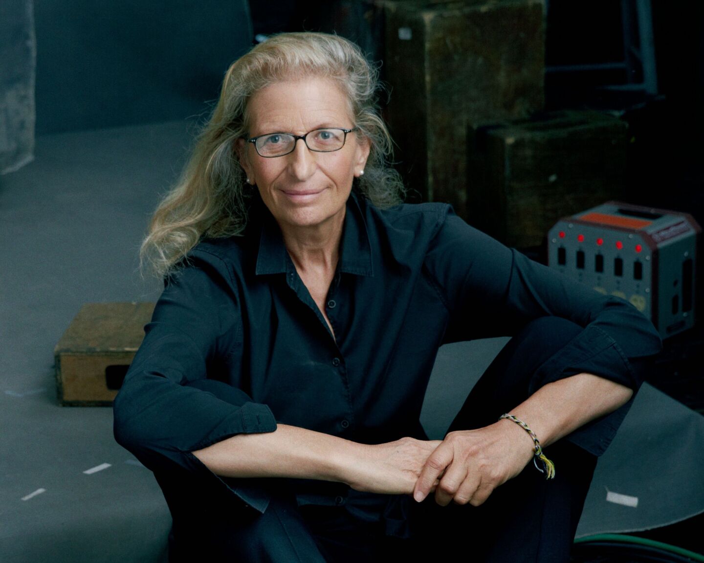 A self-portrait by photographer Annie Leibovitz.