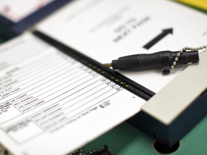 Currently, the Los Angeles County Registrar-Recorder/County Clerk uses an ink-based ballot marking device that was first introduced in the 1960s.