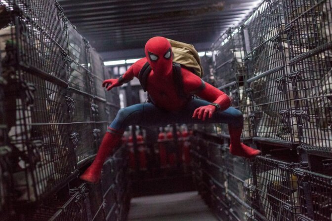 Tom Holland stars as Spider-Man in Columbia Pictures "Spider-Man: Homecoming."