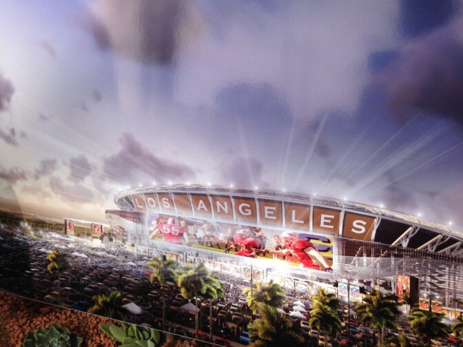 Even if it gets the green light, Carson’s project faces a more uncertain fate because it would be built over a former landfill.