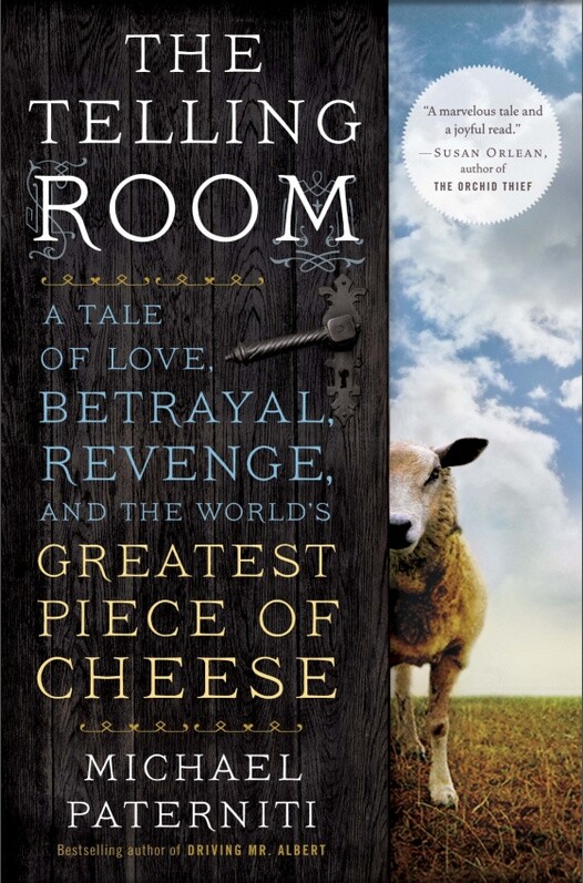 Cover for Michael Paterniti's book "The Telling Room."