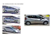 Images of a car that was believed to be used in two attempted kidnappings in Glendale on Wednesday, Aug. 10, 2016, as well as a photo of a similar vehicle.