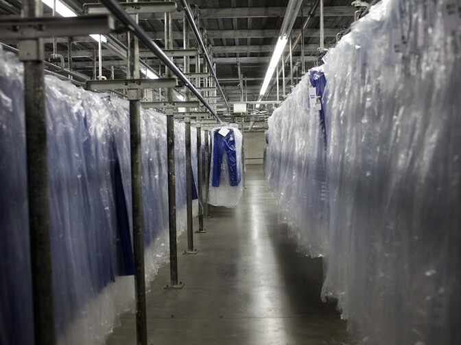 The Karen Kane is 125,000 square feet and employs roughly 200 people.