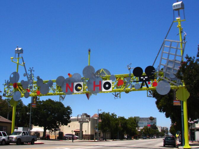 With the recent addition of Laemmle's NOHO 7, the North Hollywood Arts District has been solidified as a world-class arts district. Tour guide Mary Garcia will talk about what helped to cultivate this area into what it is now. 