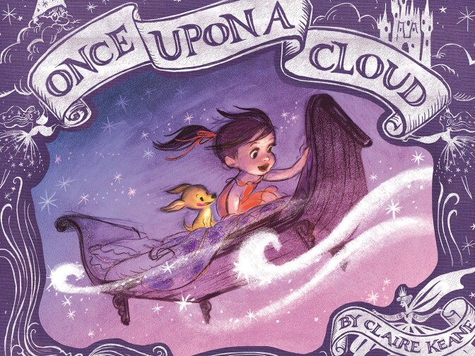 Cover of Claire Keane's children's book, "Once Upon A Cloud."