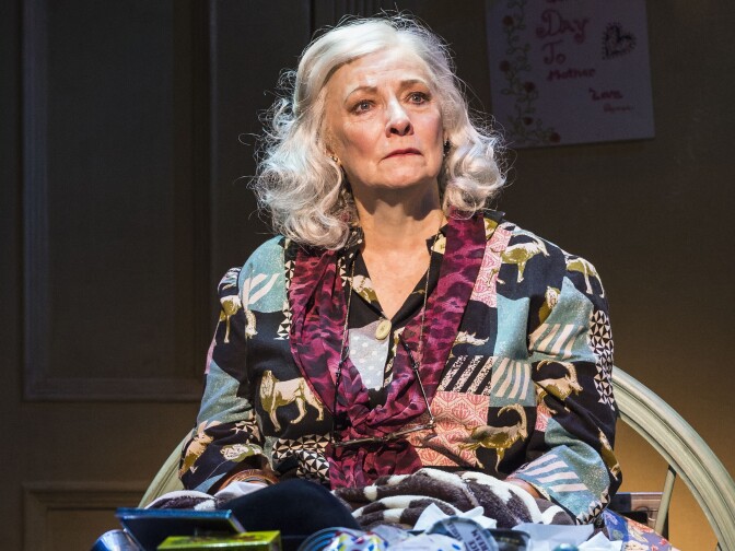 Betty Buckley in "Grey Gardens" The Musical. Directed by Michael Wilson, "Grey Gardens" plays at Center Theatre Group/Ahmanson Theatre through August 14, 2016. The book is by Doug Wright, music by Scott Frankel and lyrics by Michael Korie. "Grey Gardens" is based on the film by David Maysles, Albert Maysles, Ellen Hovde, Muffie Meyer and Susan Froemke. For tickets and information, please visit CenterTheatreGroup.org or call (213) 972-4400. Contact: CTGMedia@ctgla.org / (213) 972-7376.
Photo by Craig Schwartz.