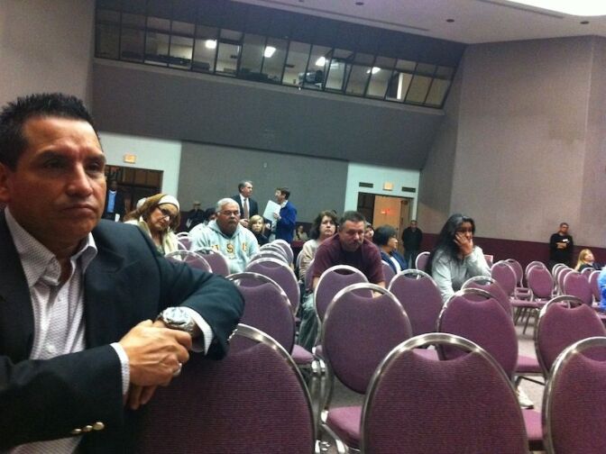 Residents of Carson's Carousel neighborhood voiced anger and frustration at a public meeting Thursday, where water regulators said they're readying a cleanup order for soil contamination under their houses.