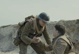 George MacKay and Dean-Charles Chapman in '1917'