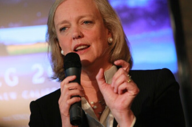 California Republican gubernatorial candidate and former eBay CEO Meg Whitman, March 18, 2010 in San Jose, California. 