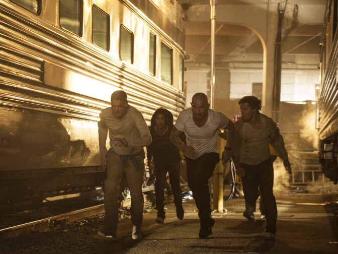 A scene from "Prison Break" on Fox.