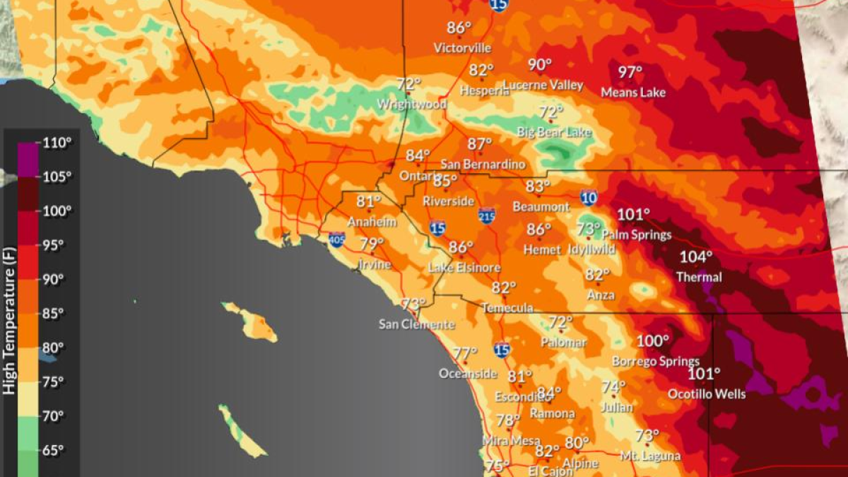 Your SoCal Weather Report For August 8 -11: Relief From The Scorching Heat - Vimarsana News
