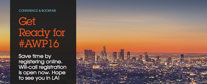Association of Writers and Writing Programs conference and bookfair kicks off this week in Los Angeles!