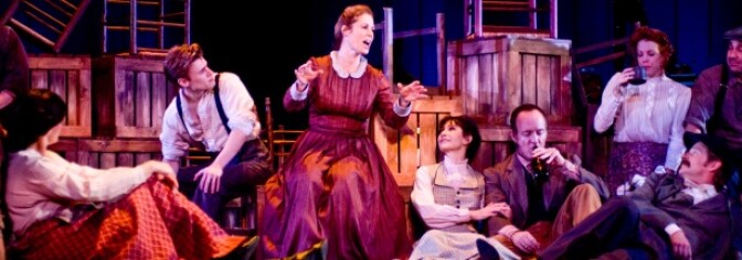 Victoria Strong (Cousin Nettie) in the Reprise Theatre Company production of Rodgers and Hammerstein’s “Carousel” playing to February 7 at UCLA’s Freud Playhouse.
