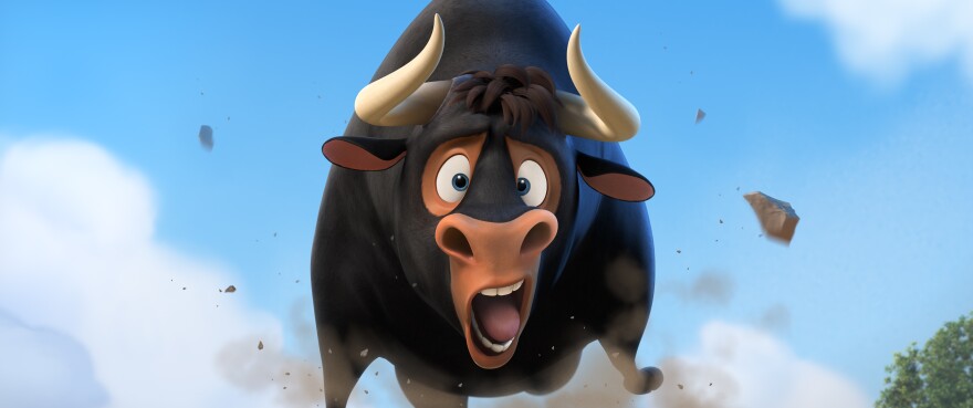A still from 20th Century Fox's animated film 'Ferdinand'