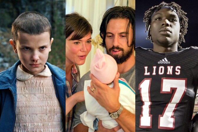 "Stranger Things," "This Is Us," "Last Chance U."