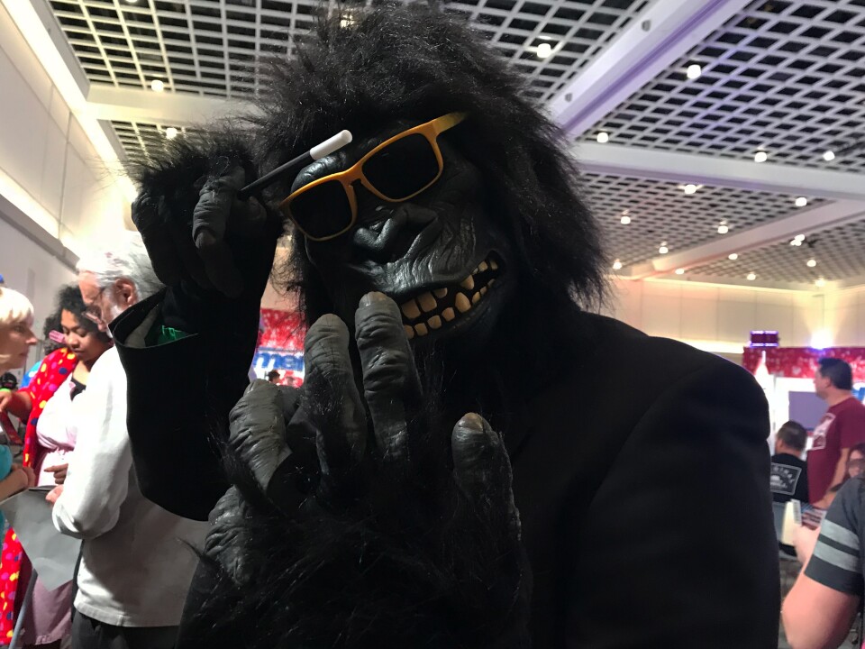 "It’s my dream to be the first 'gorilla-gician' to ever make it in the human world," Andrew Wheeler said.