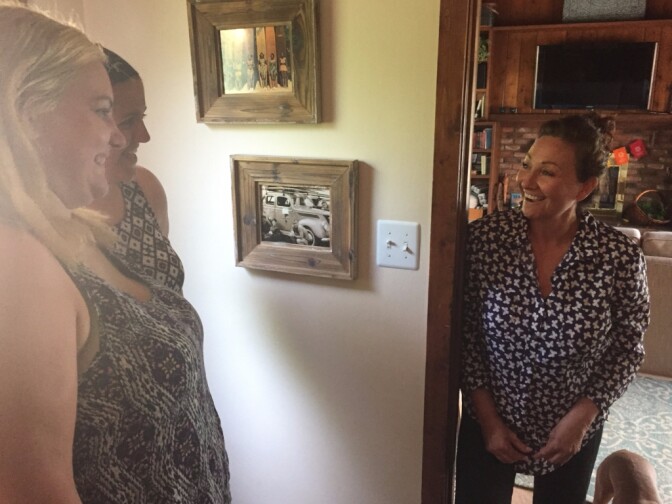 Debbie Pollack welcomes a newlywed couple from New Hampshire.