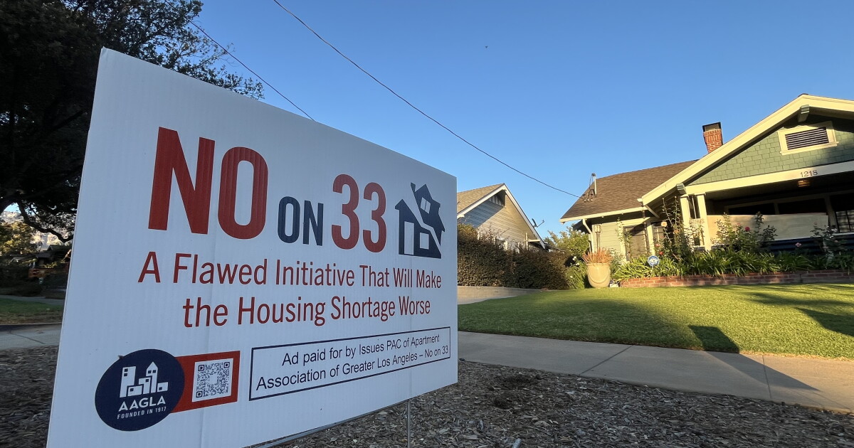 Can my landlord put an anti-rent control sign on my lawn? You ask ...