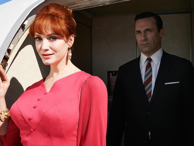 A press kit photo for "Mad Men" season 7.