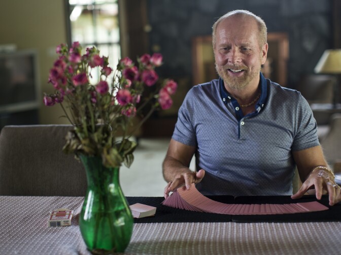 Richard Turner started practicing card tricks obsessively in his teens. He's now been inducted in The Magical Castle's Hall of Fame.