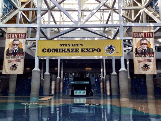 Image from the Comikaze Expo in downtown Los Angeles. 