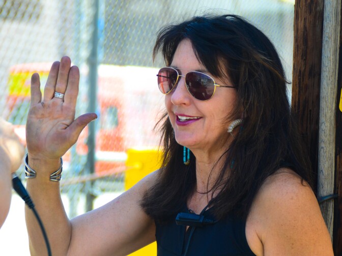 Lucha Underground's Production Designer, Kelly Van Patter