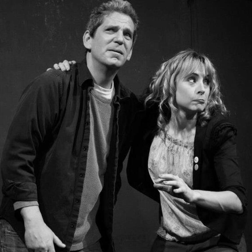 Miles Stroth (left) performs the Pack Theater in Hollywood.