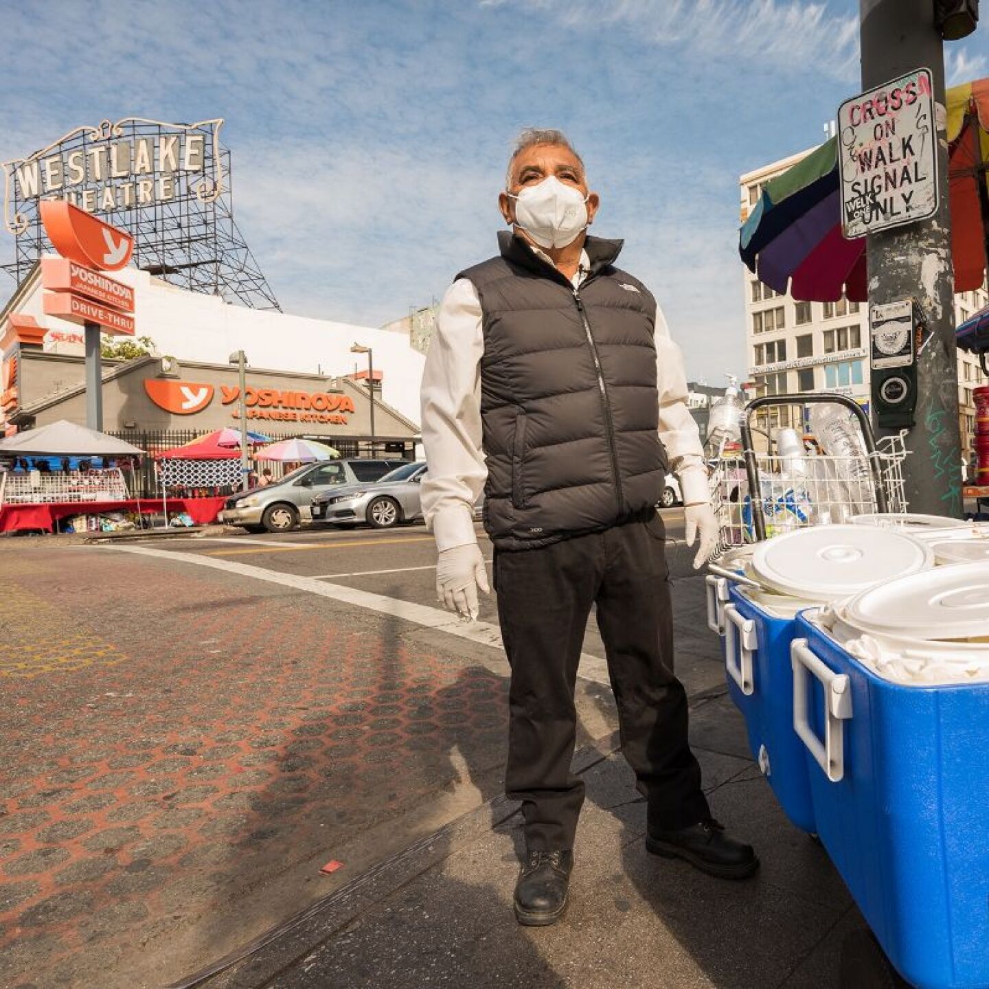 street vendor in los angeles