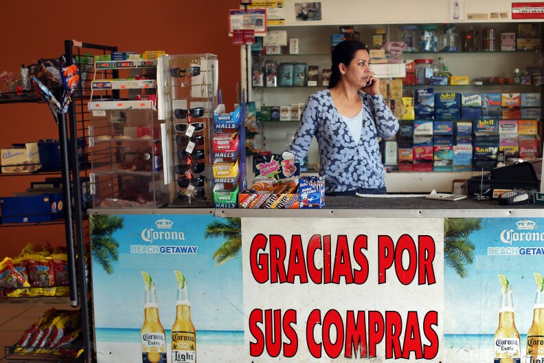 Irma Leticia Vega, owner of Poncitlan Burrito Express, was a middle school teacher before opening the store in 1992 with her husband at the time. 