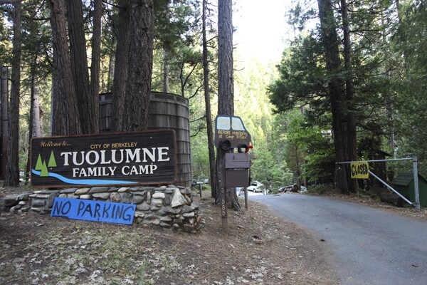 The entrance to Berkeley Tuolumne Family Camp in 2010.