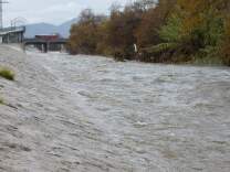 The Los Angeles River  flows past the Atwater Village neighbourhood during a rain storm in Los Angeles, California on January 12, 2017.  
A series of storms that have rolled across California in the past week dumping heavy rain and snow could herald the end of a punishing historic drought, officials said. / AFP / Konrad Fiedler        (Photo credit should read KONRAD FIEDLER/AFP/Getty Images)
