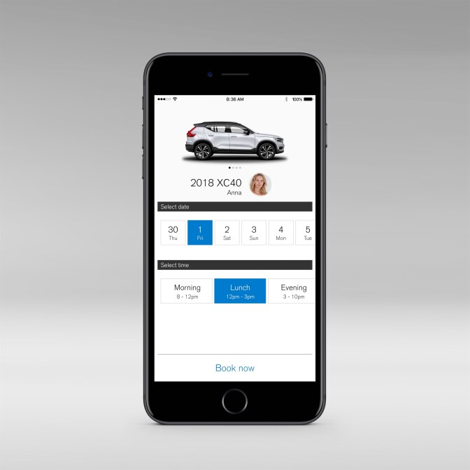 沃尔沃全新XC40随车管家宾客使用页面