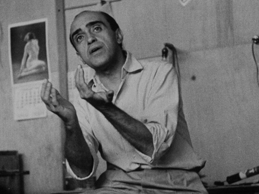 Architect Oscar Niemeyer in 1960